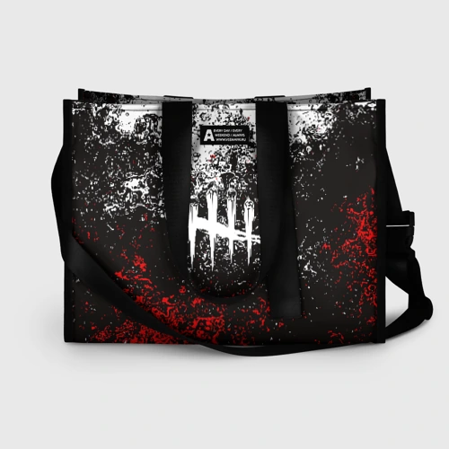 Сумка-шоппер 3D Dead by Daylight краски и ничего лишнего DBD