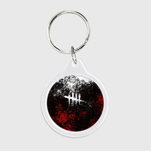 Брелок круглый Dead by Daylight краски и ничего лишнего DBD