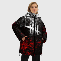Женская зимняя куртка Oversize Dead by Daylight краски и ничего лишнего DBD - фото 2