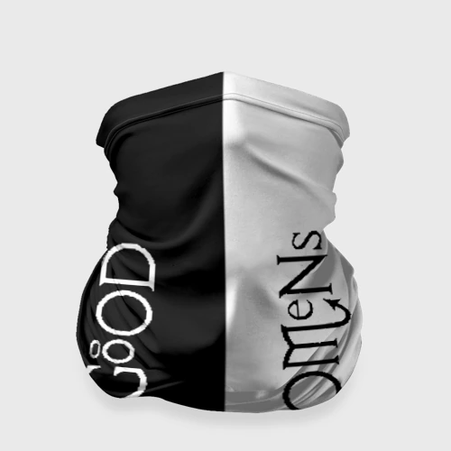 Бандана-труба 3D Good omens крылья