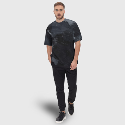 Мужская футболка oversize 3D Dark - No Future На Спине, цвет 3D печать - фото 5