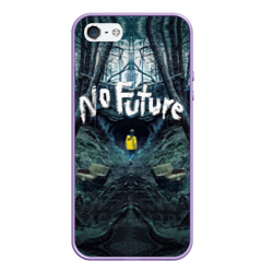 Чехол для iPhone 5/5S матовый Тьма - No Future