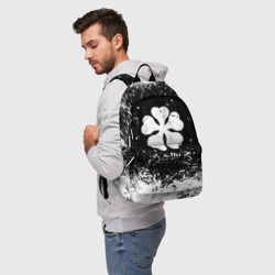 Рюкзак 3D Черный клевер лого - фото 2