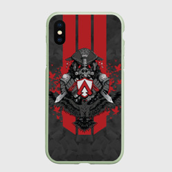 Чехол для iPhone XS Max матовый Apex Legends Bloodhound