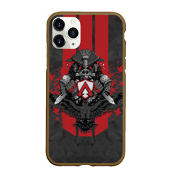 Чехол для iPhone 11 Pro Max матовый Apex Legends Bloodhound