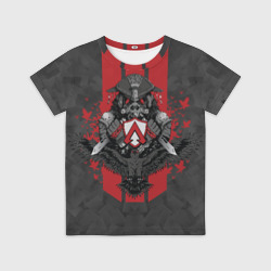 Детская футболка 3D Apex Legends Bloodhound