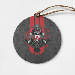 Деревянная игрушка круг Apex Legends Bloodhound