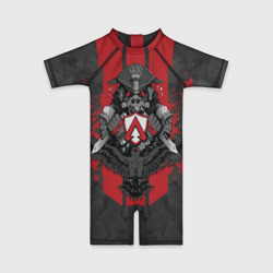 Детский купальный костюм 3D Apex Legends Bloodhound