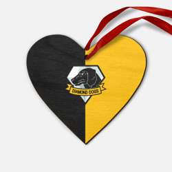 Деревянная игрушка Сердце Diamond Dogs