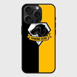 Чехол силиконовый для Apple iPhone 15 Pro матовый Diamond Dogs