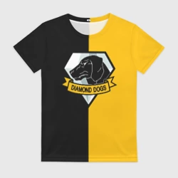 Женская футболка 3D Diamond Dogs