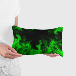 Подушка 3D антистресс Зелёный огонь green fire - фото 2