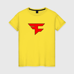 Женская футболка хлопок FaZe clan