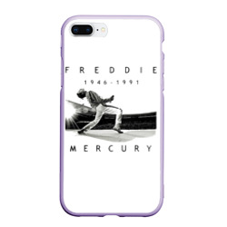 Чехол для iPhone 7Plus/8 Plus матовый Фредди Меркьюри