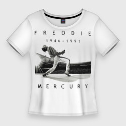Женская футболка 3D Slim Фредди Меркьюри