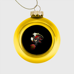 Ёлочный шар стеклянный/пластиковый Shadow