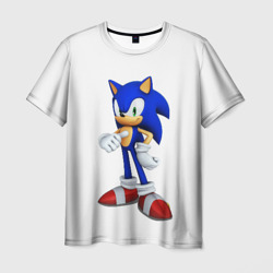 Мужская футболка 3D Sonic