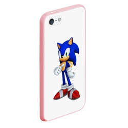 Чехол для iPhone 5/5S матовый Sonic - фото 2