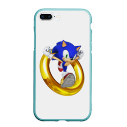 Чехол для iPhone 7Plus/8 Plus матовый Sonic