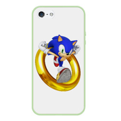 Чехол для iPhone 5/5S матовый Sonic