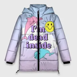 Женская зимняя куртка Oversize Dead Inside