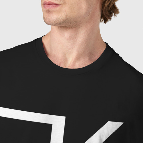 Мужская футболка хлопок ЕГОР КРИД TEAM, цвет черный - фото 6