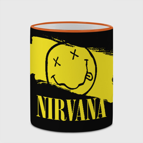 Кружка с полной запечаткой Nirvana, цвет Кант оранжевый - фото 4