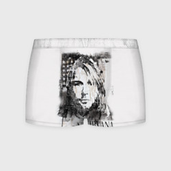 Мужские трусы 3D Kurt Cobain
