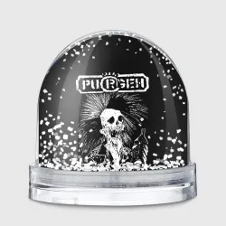 Игрушка Снежный шар Purgen skeleton melts