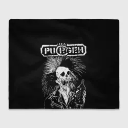 Плед 3D Purgen skeleton melts