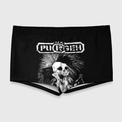 Мужские купальные плавки 3D Purgen skeleton melts