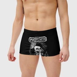 Мужские купальные плавки 3D Purgen skeleton melts - фото 2