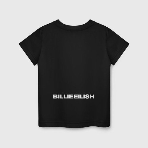 Детская футболка хлопок BILLIE EILISH  (НА СПИНЕ) - фото 2
