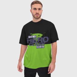 Мужская футболка oversize 3D Hero Clash Ben10 - фото 2