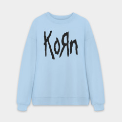 Мужской свитшот oversize без начеса хлопок Korn