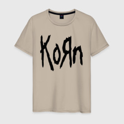 Мужская футболка хлопок Korn