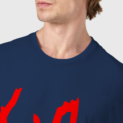 Мужская футболка хлопок с принтом KORN, фото #4