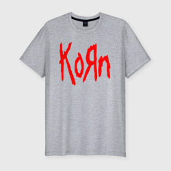 Мужская футболка хлопок Slim Korn