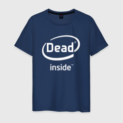 Мужская футболка хлопок Dead inside