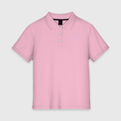 Женское поло хлопок BTS автографы