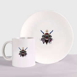 Набор: тарелка + кружка Warhammer 40K