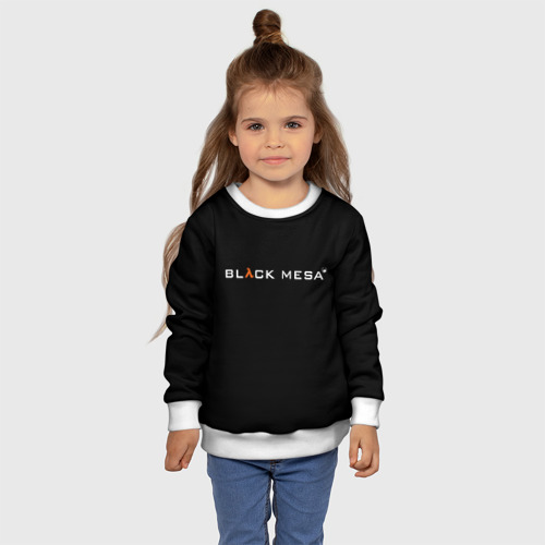 Детский свитшот 3D Black Mesa, цвет 3D печать - фото 7