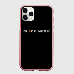 Чехол для iPhone 11 Pro Max матовый Black Mesa