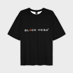 Мужская футболка oversize 3D Black Mesa