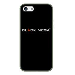 Чехол для iPhone 5/5S матовый Black Mesa