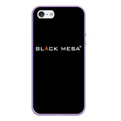 Чехол для iPhone 5/5S матовый Black Mesa