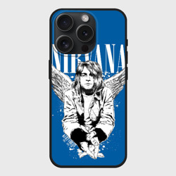 Чехол силиконовый для Apple iPhone 15 Pro матовый Nirvana
