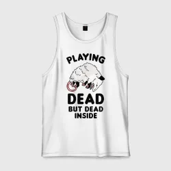Мужская майка хлопок Dead Inside