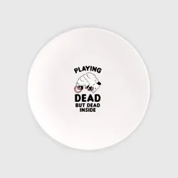 Тарелка Dead Inside