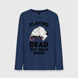 Мужской лонгслив хлопок Dead Inside